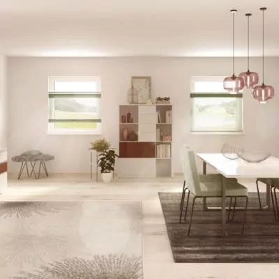 Jalousie Select in modernem Esszimmer